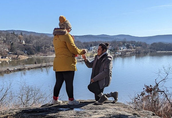 Leo Proposing at Cold Spring Harbor NYC